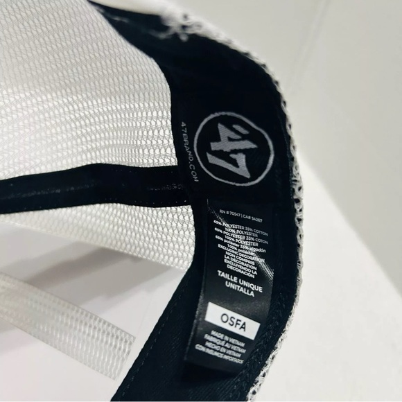 '47 Brand Oakland Athletics Region Patch Trucker Adjustable Hat Snapback Green - Picture 4 of 4